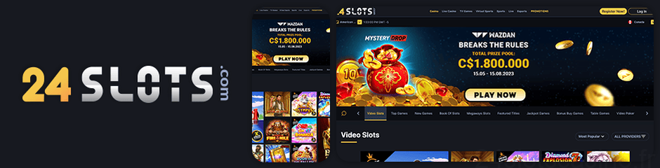 24slots Casino Bienvenue